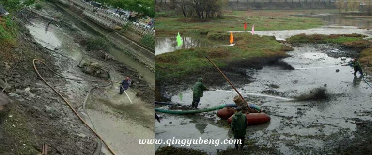 PNSL立式泥漿泵浙江溫州河道清淤現(xiàn)場(chǎng)